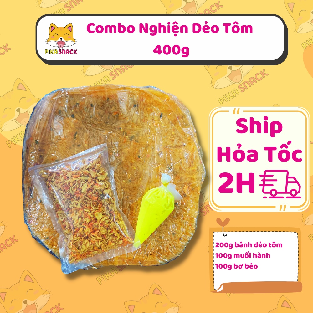 Bánh tráng phơi sương pika snack muối nhuyễn hành phi tép sấy giòn rụm cực - ảnh sản phẩm 4