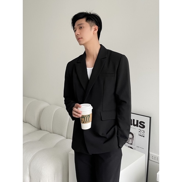 Áo DAILY BLAZER dáng hộp dài tay thanh lịch | BigBuy360 - bigbuy360.vn