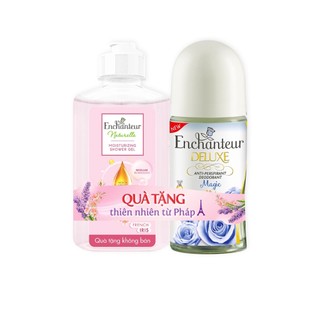 Enchanteur - Lăn khử mùi  nước hoa Magic  tặng kèm chai tắm 100g