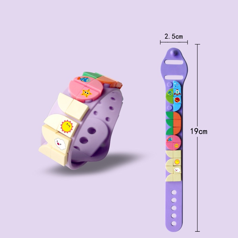 Vòng Đeo Tay Silicon Hoạt Hình Diy Dành Cho Bé