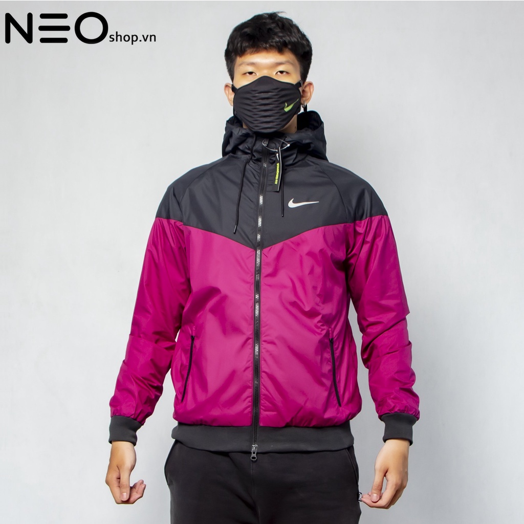 ÁO KHOÁC NAM NIKE WINDRUNNER JACKET VNXK - ĐEN / TÍM