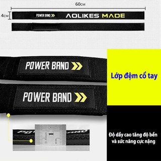 Dây Kéo Lưng Lifting Straps Aolikes 7637, 7633