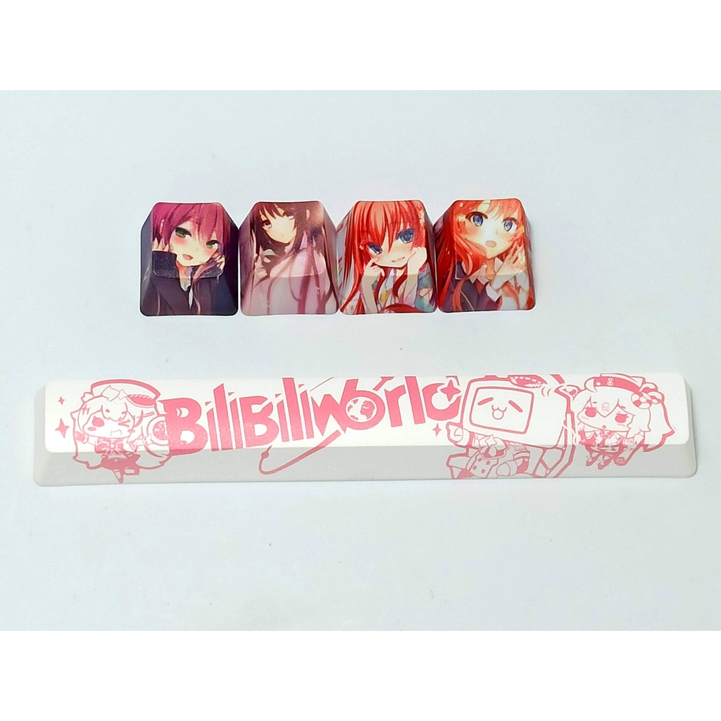 Set 5 Nút Bàn Phím Cơ OEM Hai Chiều Bằng Nhựa PBT 6.25