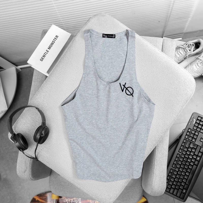 Áo Ba Lỗ Nam Tập Gym VQ Thun Cotton