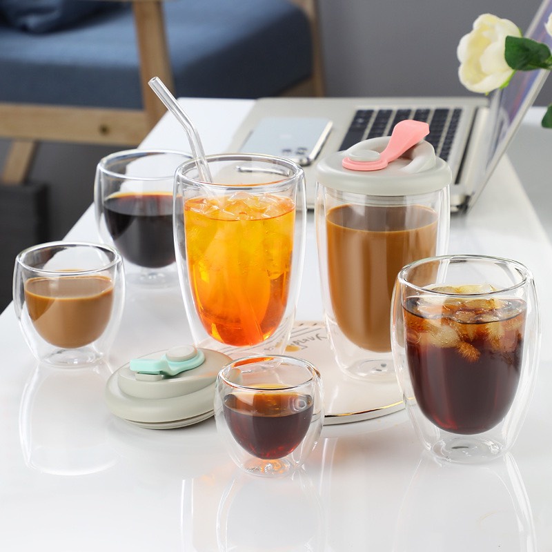 Ly Thủy Tinh 2 Lớp (250ml, 350ml, 450ml)