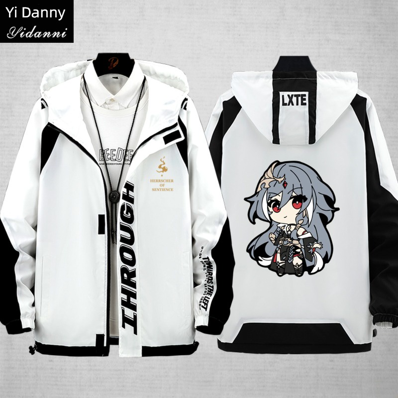Honkai Impact 3 Fuhua knowledge of the Ruler clothes game around the hooded jacket men and women spring and autumn jacket teenagers