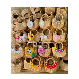 Sỉ lẻ giỏ đan lục bình 10x16cm