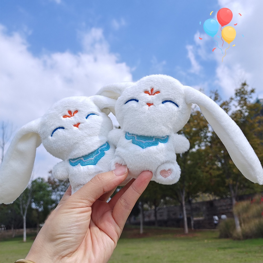 Trâm Cài Áo Hình Thỏ Hoạt Hình Nhồi Bông Đáng Yêu