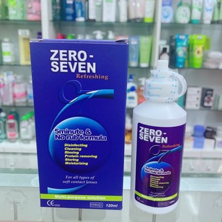 Nước ngâm nhỏ lens Zero Seven 60ml - 120ml