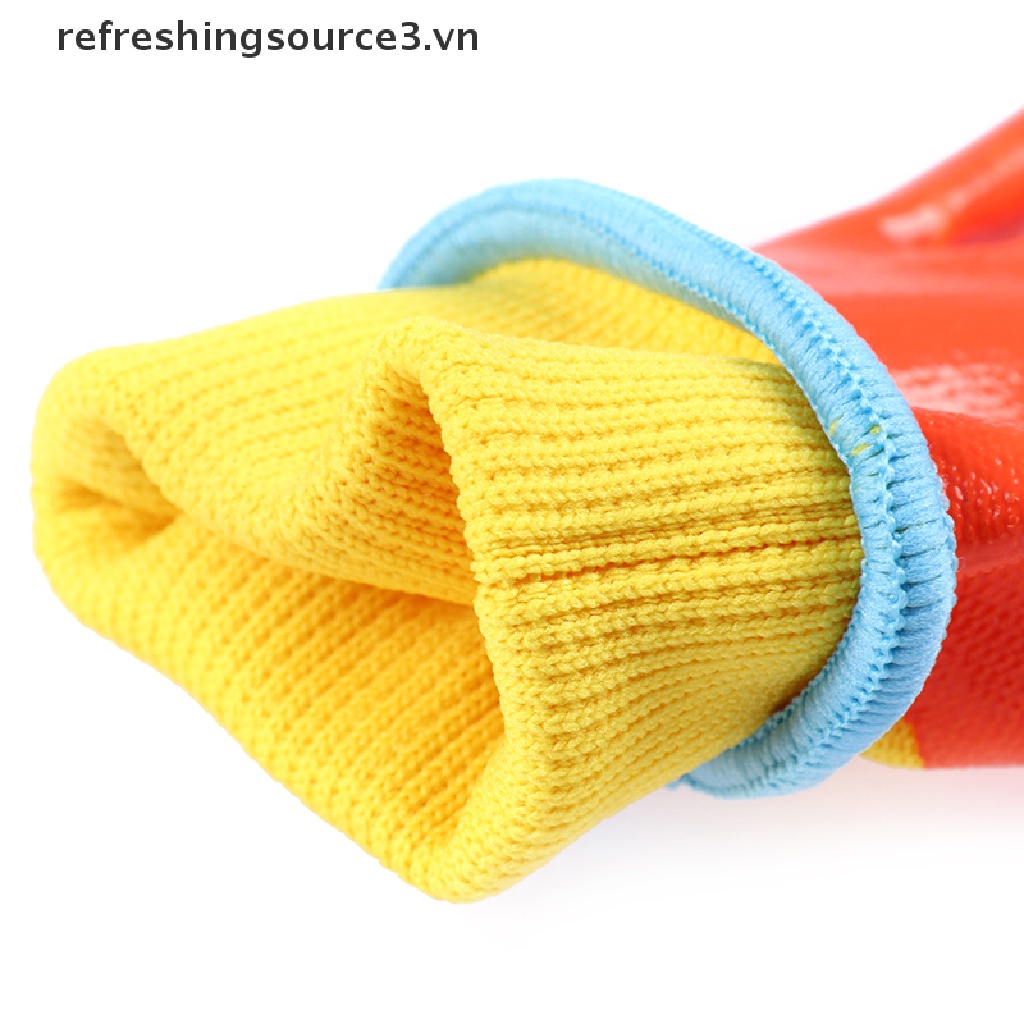 Set 3 Đôi Găng Tay Làm Vườn Thoáng Khí Bảo Vệ Chống Thấm Nước Bền Bỉ Cho Trẻ Em {Refresh3.vn}