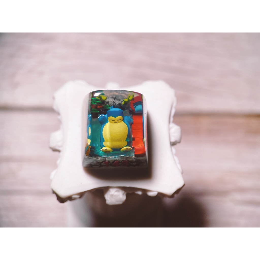 Snorlax Keycap resin pokemon - nút bàn phím cơ - artisan