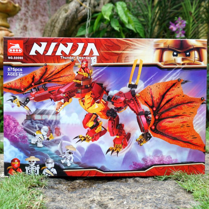 Lắp ráp LARI 60080 90018 | 71753 Fire Dragon Attack | 575 chi tiết