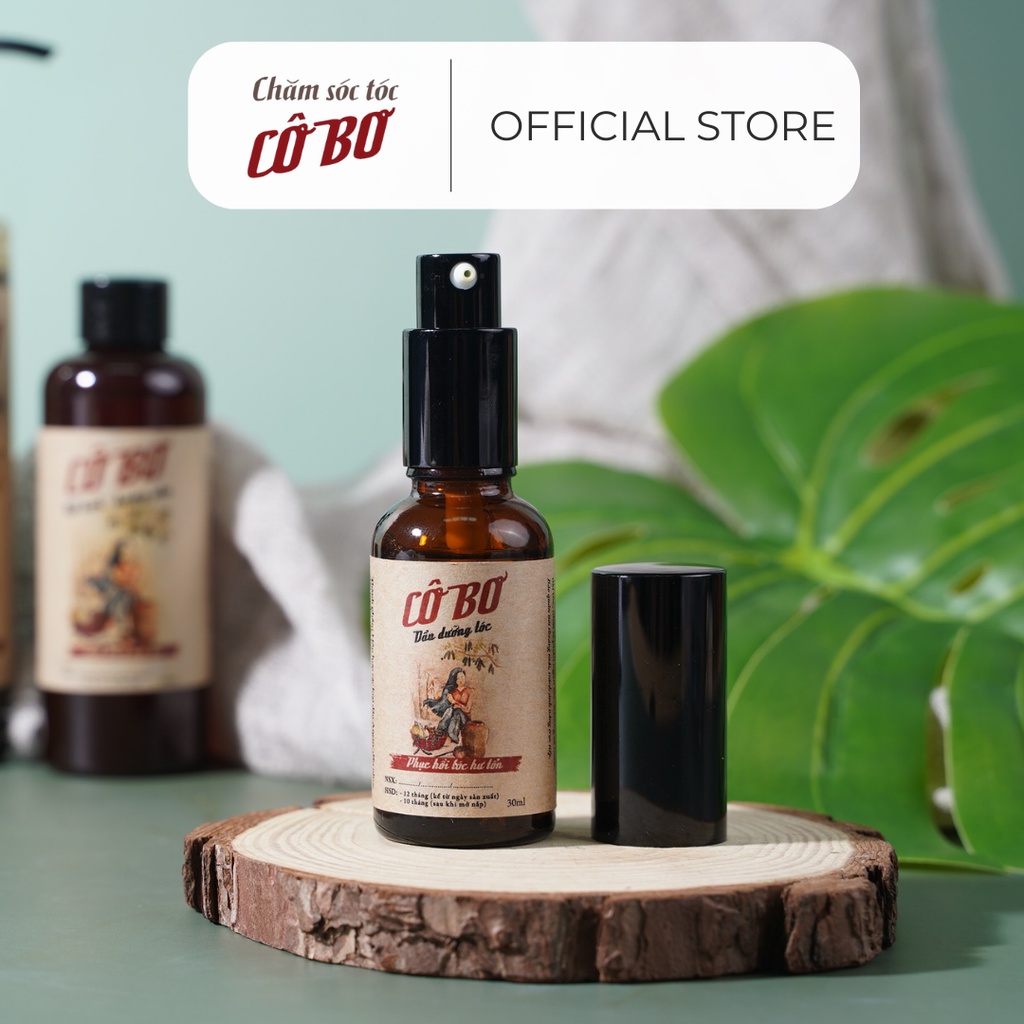 Dầu dưỡng tóc | Serum dưỡng tóc | Phục hồi hư tổn | Dưỡng tóc mềm mượt | Dưỡng tóc thơm | 30ml | CÔ BƠ