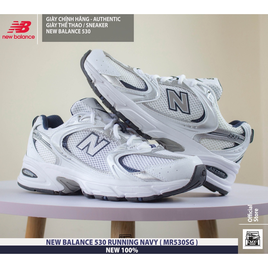 😘  Giày New Balance 530 Retro Running Navy  - HÀNG CHÍNH HÃNG 100%