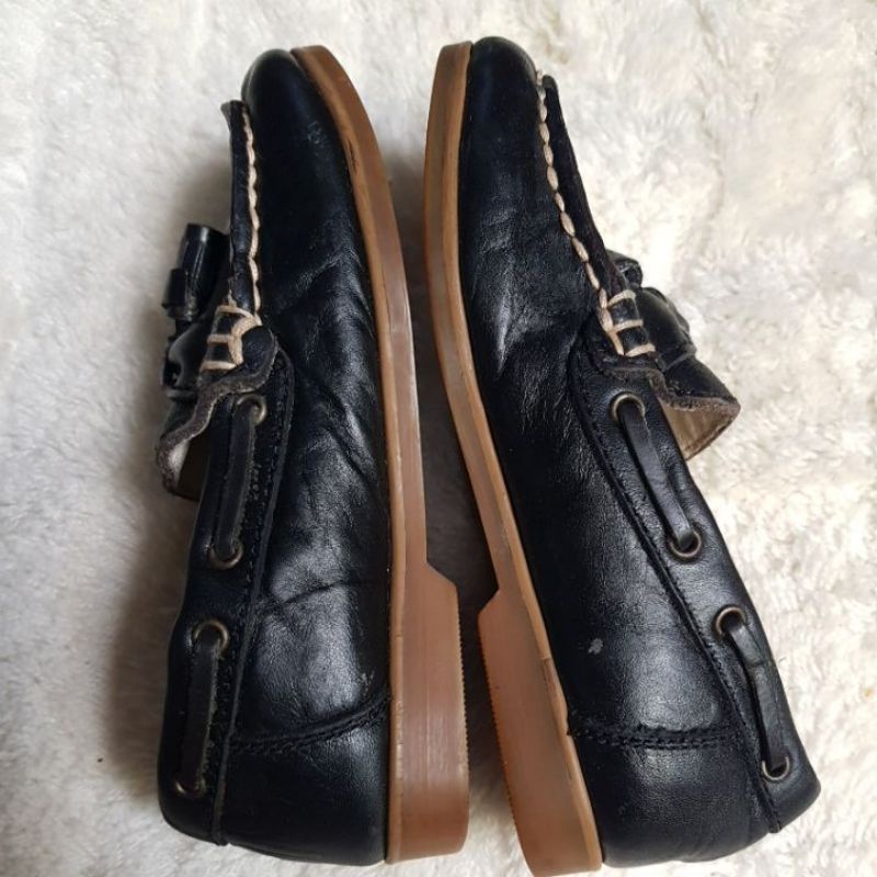 GIÀY SI MỌI  BÉ TRAI DA THẬT- SZ 17CM