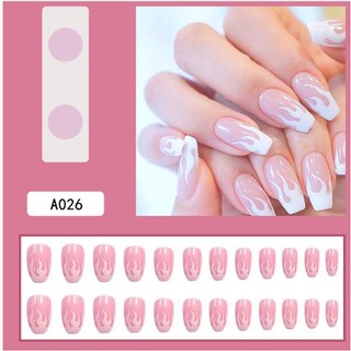 Móng tay giả, móng úp A026 kèm keo