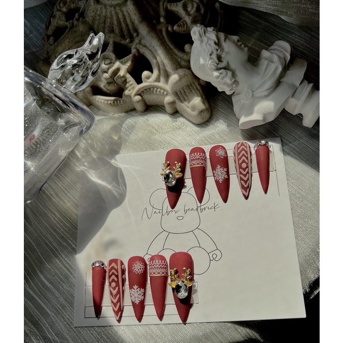 mẫu giáng sinh đỏ mã N02