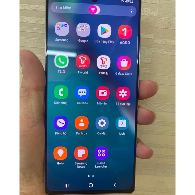 Điện thoại Samsung Note 20 5G 256GB 1Sim Hàn Quốc like new 99%