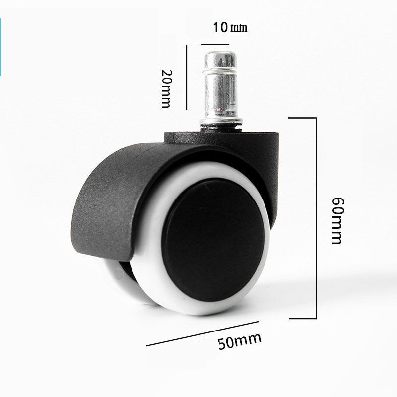 Bánh Xe Ròng Rọc Dày Dặn Chuyên Dụng Cho Ghế Xoay Ikea Special M10