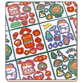 Sticker vuông Giáng sinh
