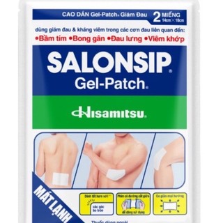 Salonship và fujisip miếng dán giảm đau