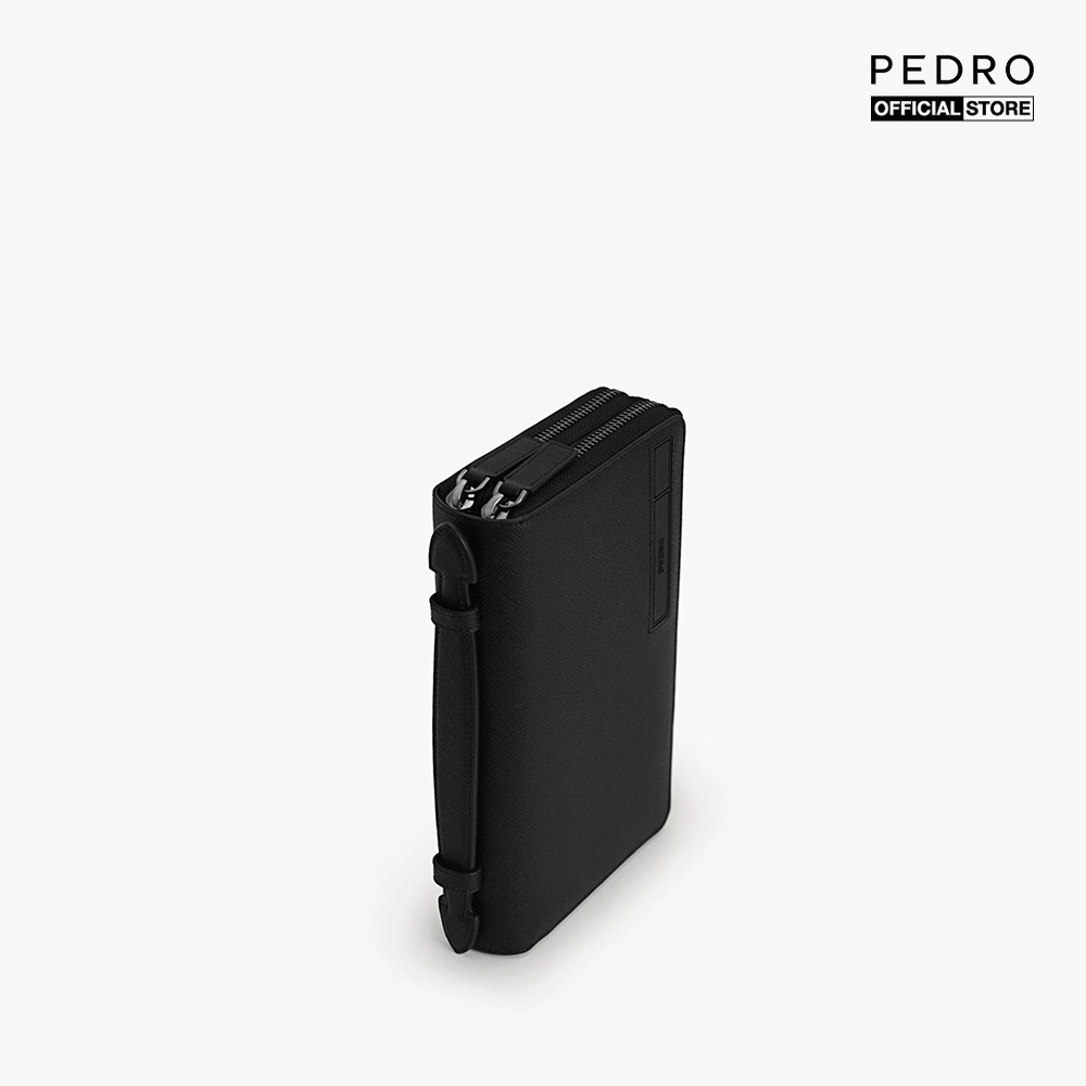 PEDRO - Ví nam cầm tay dáng dài phối zip Textured Leather Organiser PM4-36500014-01 #2