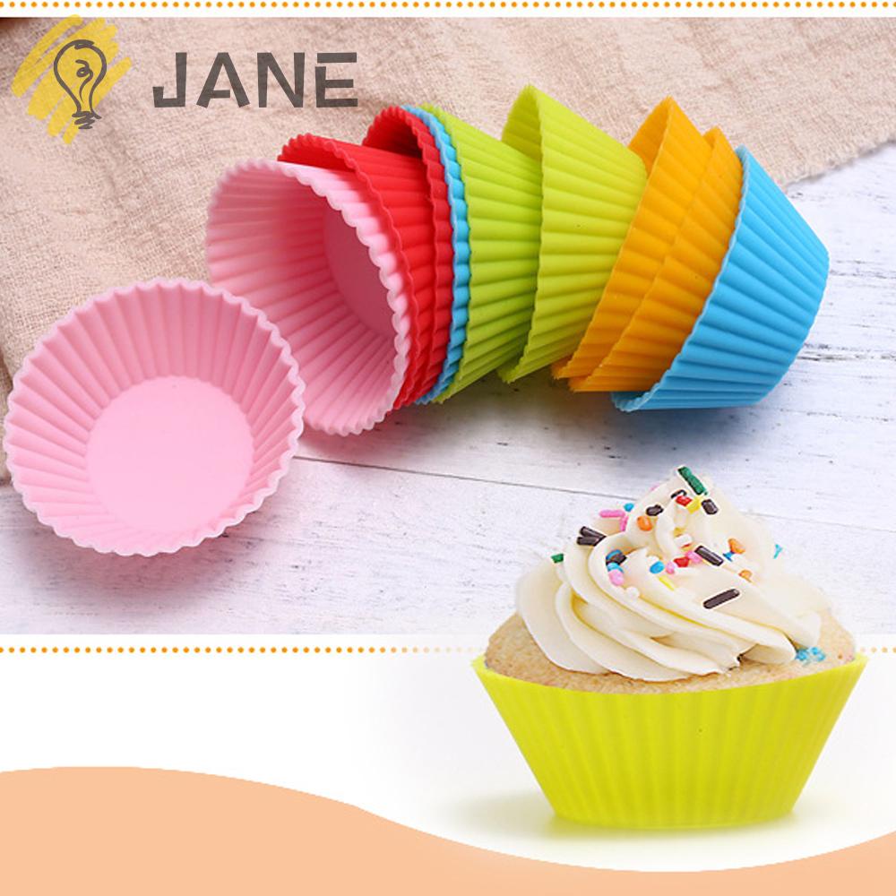 6/12 Đế silicone làm bánh cupcake có thể tái sử dụng
