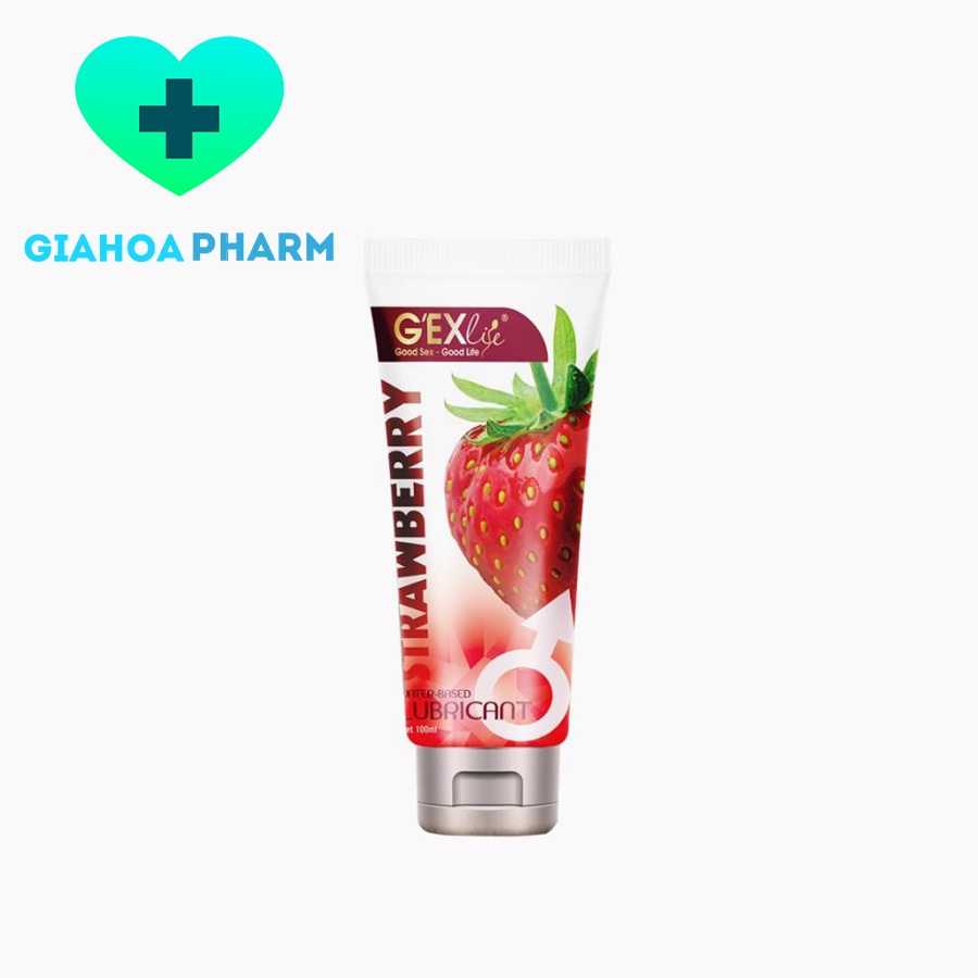 Gel bôi trơn g exlife gexlife strawberry mùi hương dâu ngọt ngào, quyến rũ - ảnh sản phẩm 1