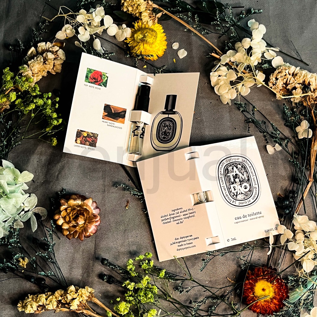 Chai nước hoa trung tính 2ml - Diptyque Tam Dao EDT