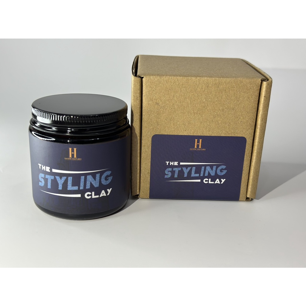 Sáp vuốt tóc Styling Clay By Saigon Hustlers - 100gr