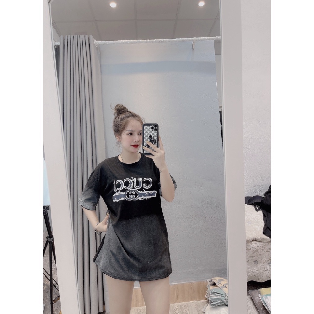 Áo Thun Gucci Loang phom rộng dễ phối đồ Áo đôi siêu chất hot 2022 | BigBuy360 - bigbuy360.vn