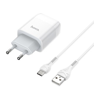 Bộ cốc kèm cáp sạc Hoco C73A (Lightning)