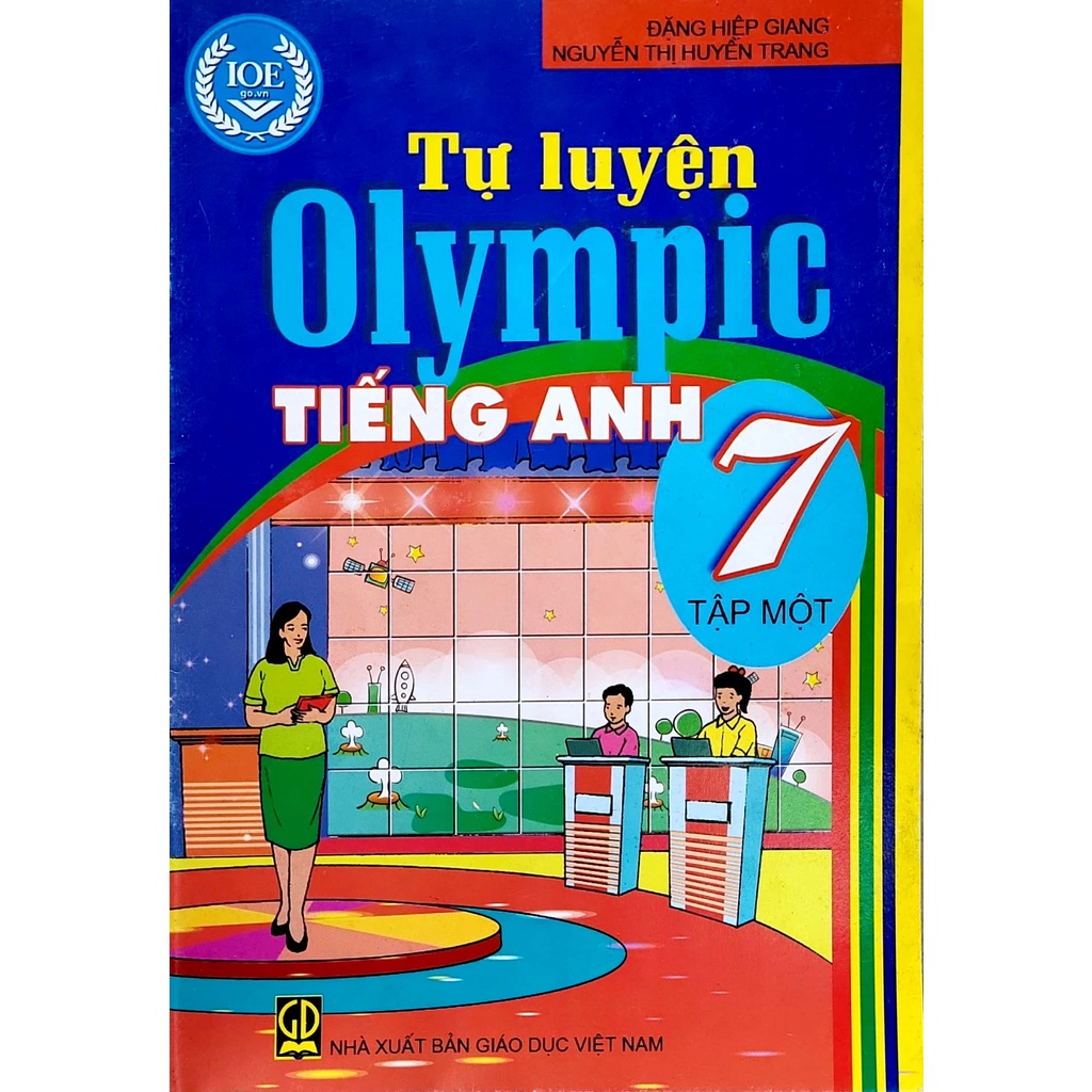 Sách -Tự luyện Olympic tiếng anh 7 - NXB Giáo dục