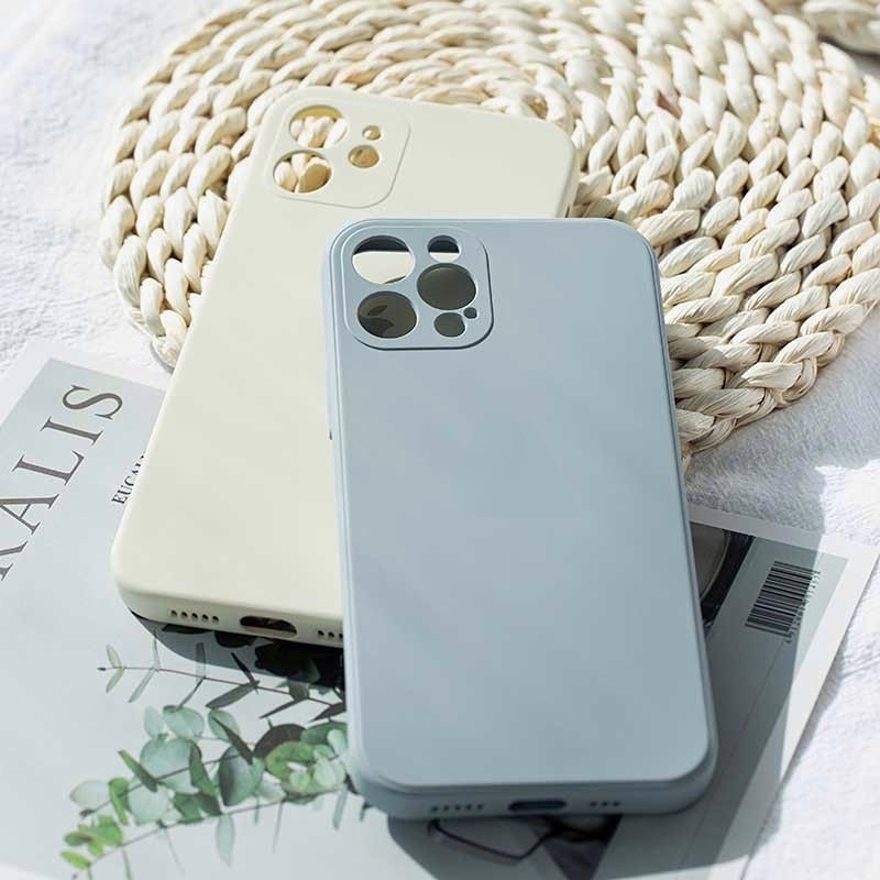 Ốp Điện Thoại Silicone Chống Sốc Cho iPhone 6 6s 7 8 Plus X XR XS Max 11 12 13 14 Pro Max Plus