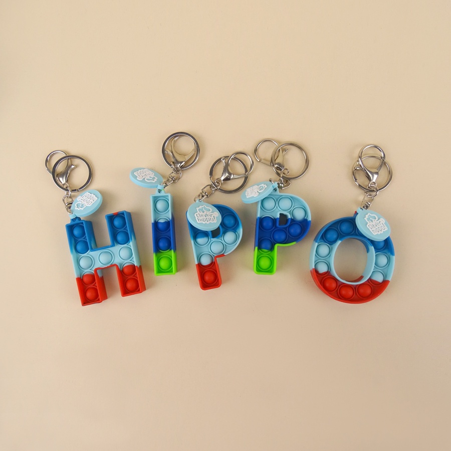 Móc Khóa CLEVER HIPPO Pop It - Dino POPIT/KC04