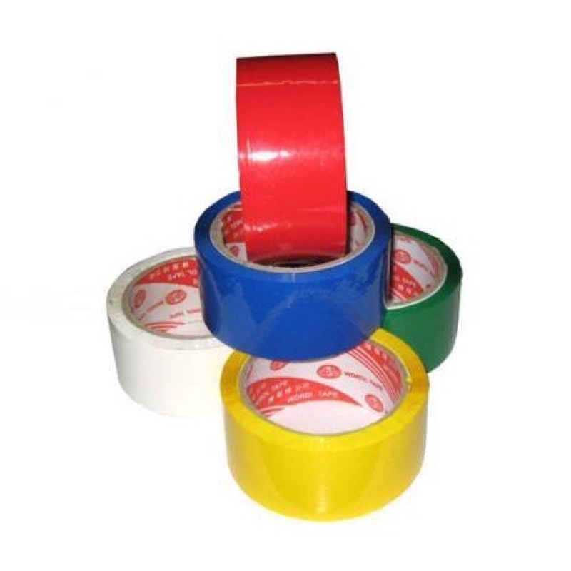 Băng keo màu dán thùng 4f8-100y ( Đơn vị tính cuộn)