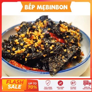 Rong biển cháy tỏi hũ 200gr