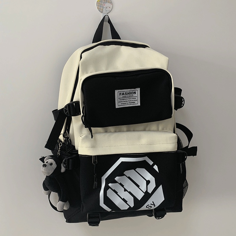 IELGY Ba Lô Du Lịch Sức Chứa Lớn In Họa Tiết Hoạt Hình Nhật Bản Cho Nữ