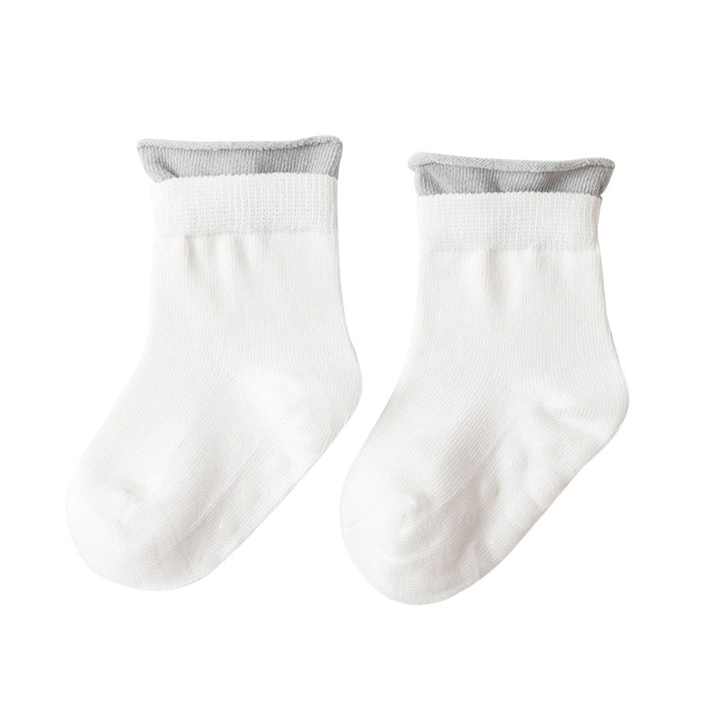 Vớ Cotton Quấn Mắt Cá Chân Chống Trượt Thời Trang Xuân Hè Cho Bé Sơ Sinh