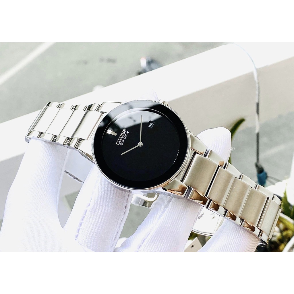 Đồng Hồ Nam CITIZEN Eco-drive AU1060-51E Chính Hãng Tặng Dây Da Cao Cấp