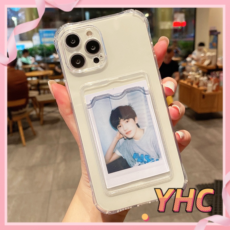 Ốp Điện Thoại Trong Suốt Đơn Giản Cho iPhone 6 / S6 / 6splus / 7 / 7plus / 8 / 8plus / X / xs / xr / xsmax / 11 / 12 / 13 / Pro / Max / Plus / promax-022