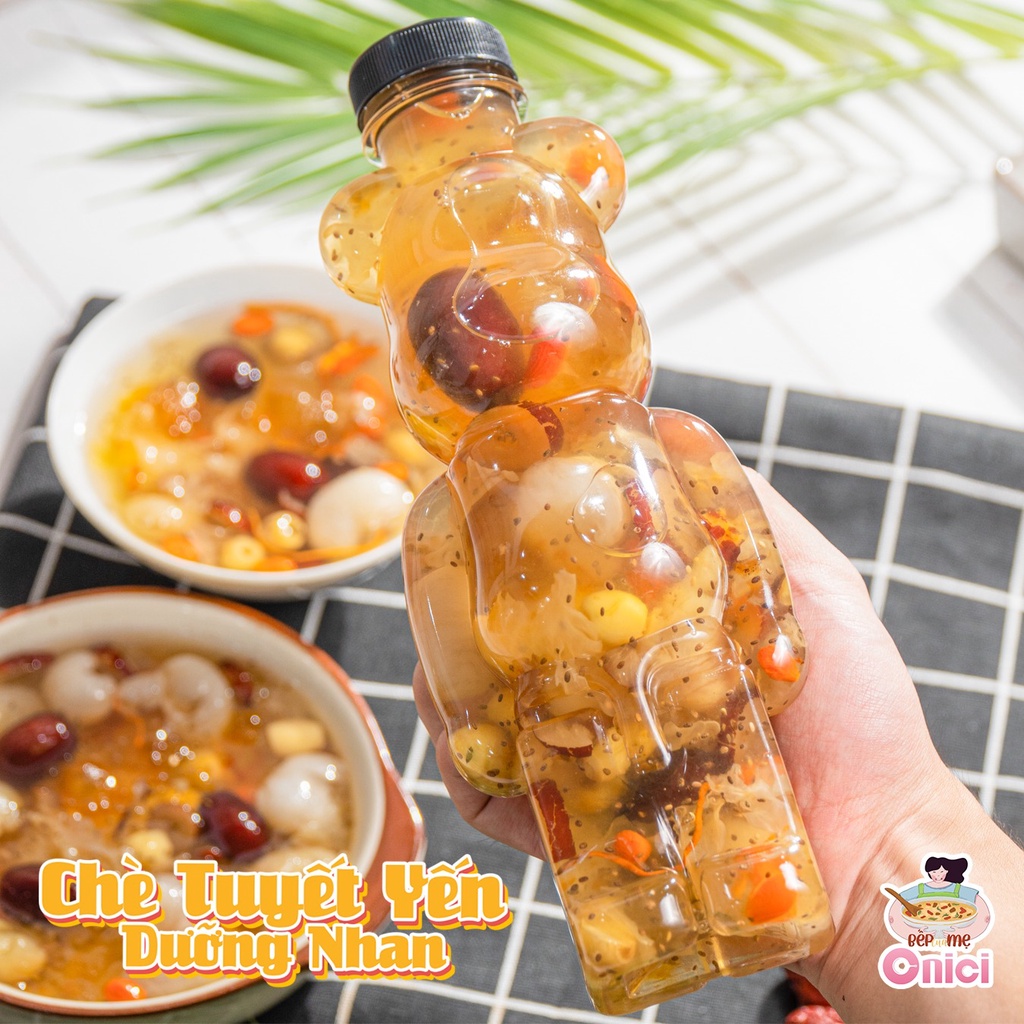 Chè dưỡng nhan tuyết yến Bếp của mẹ ONICI set nguyên liệu 12 15 chén