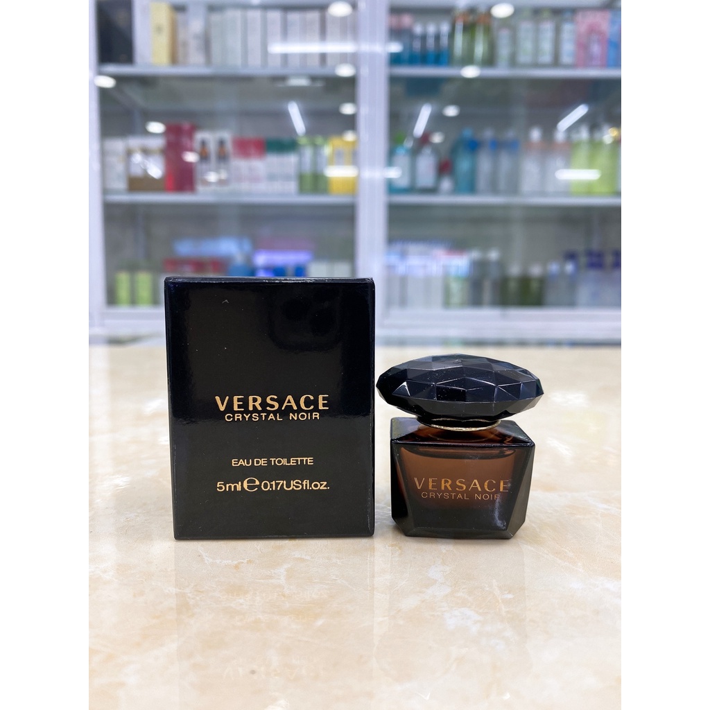 Nước Hoa Mini Versace Crystal Noir MADE IN ITALY 5ml