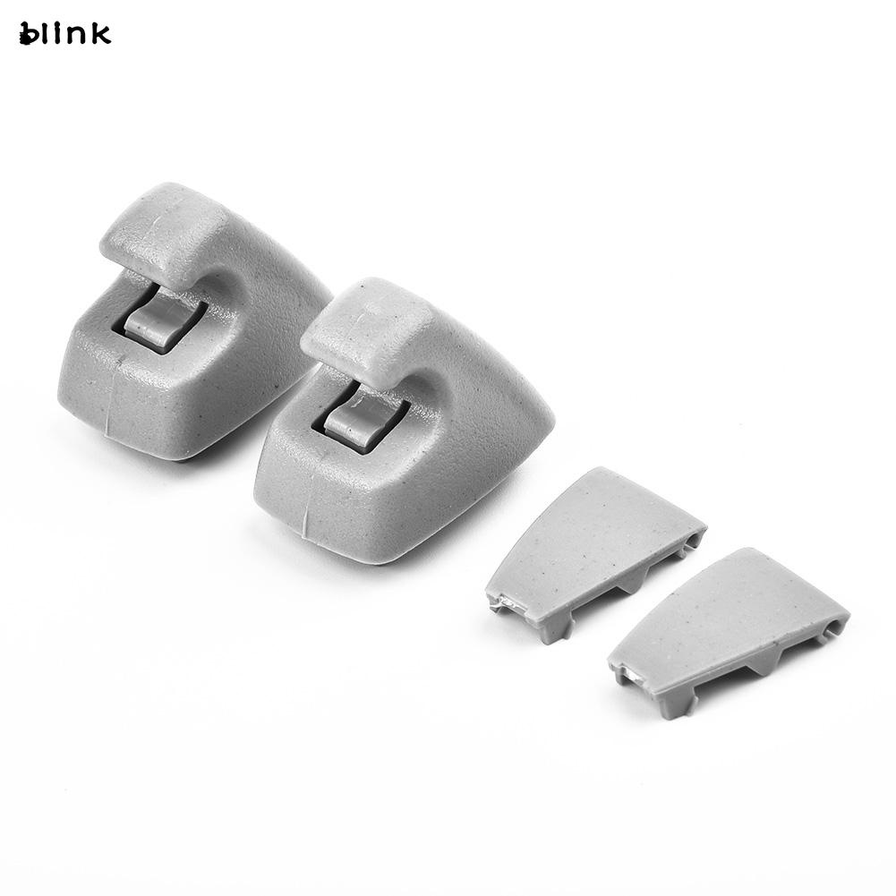 Bộ 2 Kẹp Gắn Tấm Che Nắng Màu Xám Cho Xe Hơi