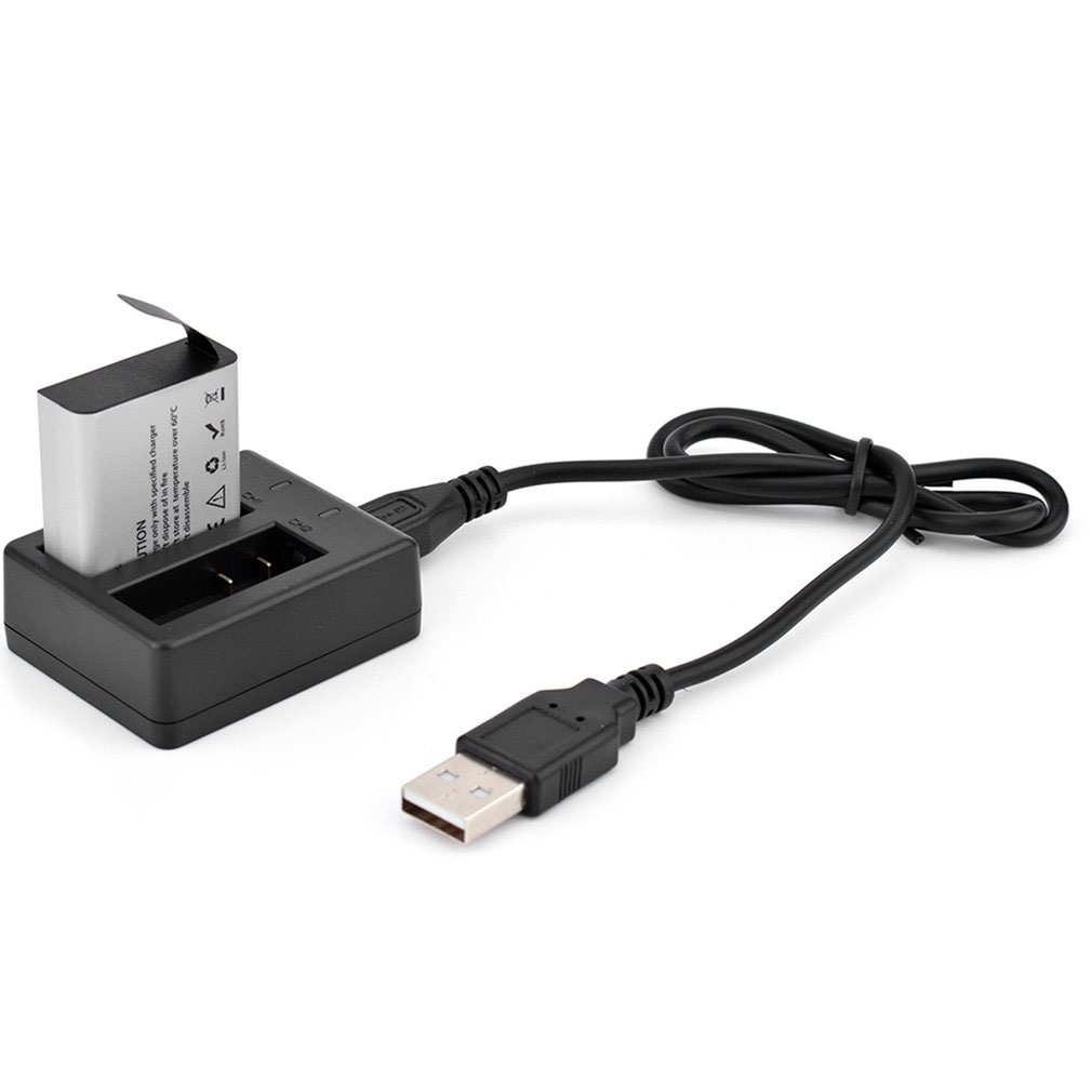 Pin 1350mAh Và Dock Sạc Đôi Cho Camera Hành Trình C1R, AUSEK, EKEN, SJCAM Giá Rẻ