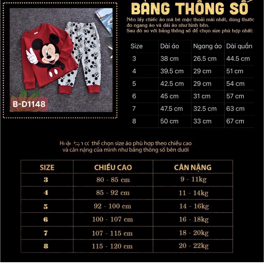 Đồ ngủ cho bé gái, đồ bộ dài BabyDoll bé gái chất cotton Borip chính phẩm mềm mịn không nhão vải 10-23kg Tomkids
