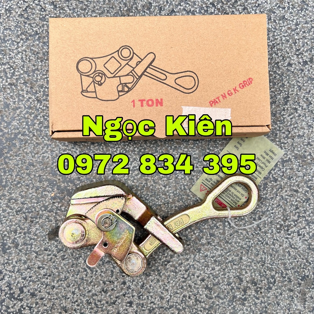Cóc kẹp cáp 1 tấn, cóc ngậm cáp 1 tấn