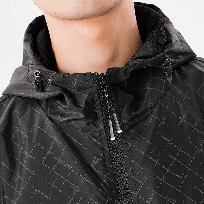 Áo Khoác Gió Adidas Màu Trơn Phối Khóa Kéo Thời Trang Cho Cặp Đôi