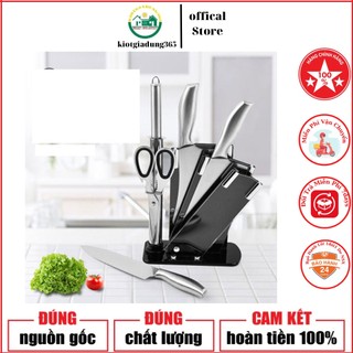 Bộ dao nhà bếp cao cấp nhật bản 6 món kèm giá đựng dao