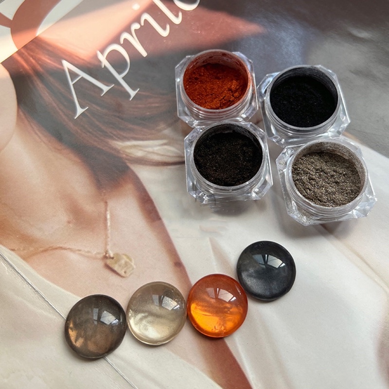 Bột tráng gương màu độc 4 màu lẻ trang trí nail